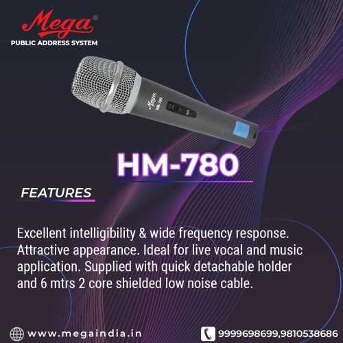 HM 780 P.A. Microphones